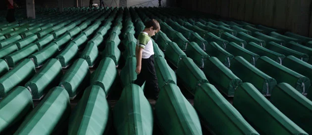 Bosnie - Commémoration du massacre de Srebrenica