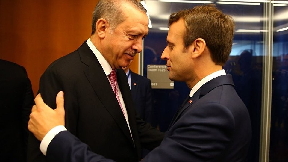 Erdogan en visite à Paris, pour la commémoration de l'Armistice