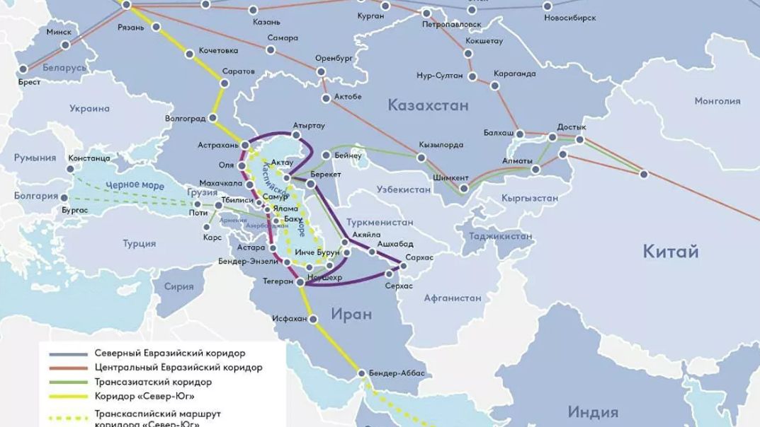 L'Arménie est toujours inférieure à l'Azerbaïdjan dans le cadre du projet ITC Nord-Sud