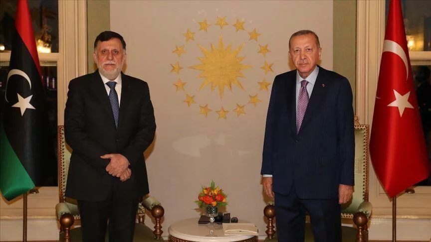 Le président turc rencontre le Premier ministre libyen à Istanbul