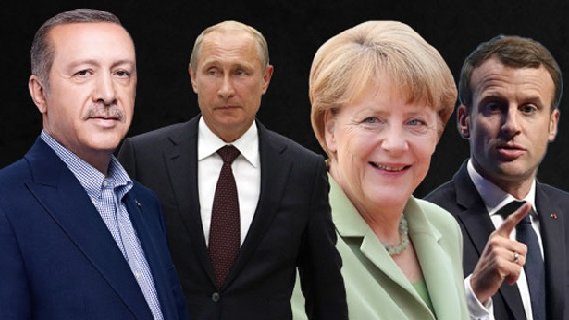Un sommet le 27 octobre entre Erdogan-Poutine-Macron-Merkel pour la Syrie 