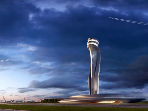 L'aéroport d'Istanbul aura une tour de contrôle en forme de tulipe