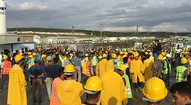 Des centaines d'ouvriers du nouvel aéroport d'Istanbul arrêtés
