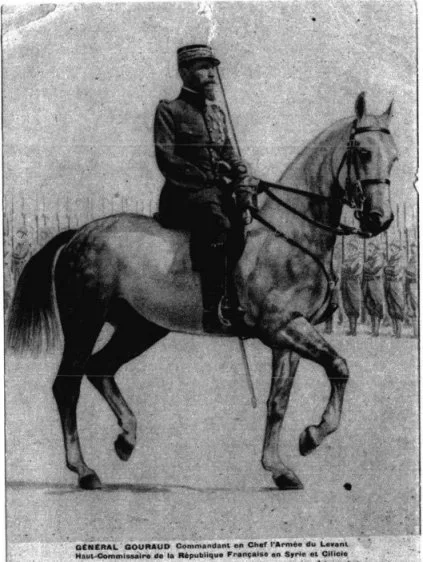 Le général Gouraud face au problème des crimes arméniens en Cilicie