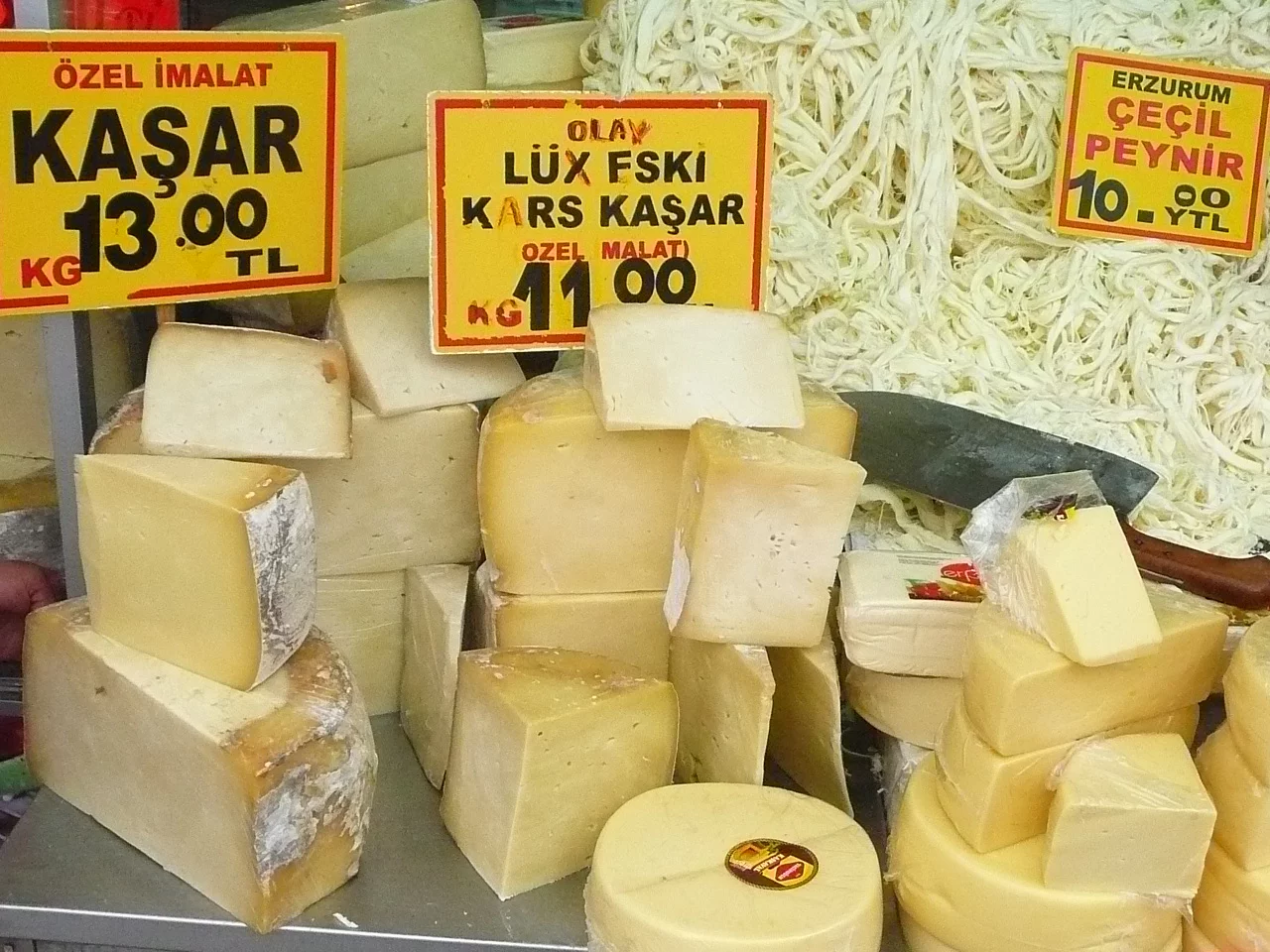 La diversité des fromages de Turquie plus que connue