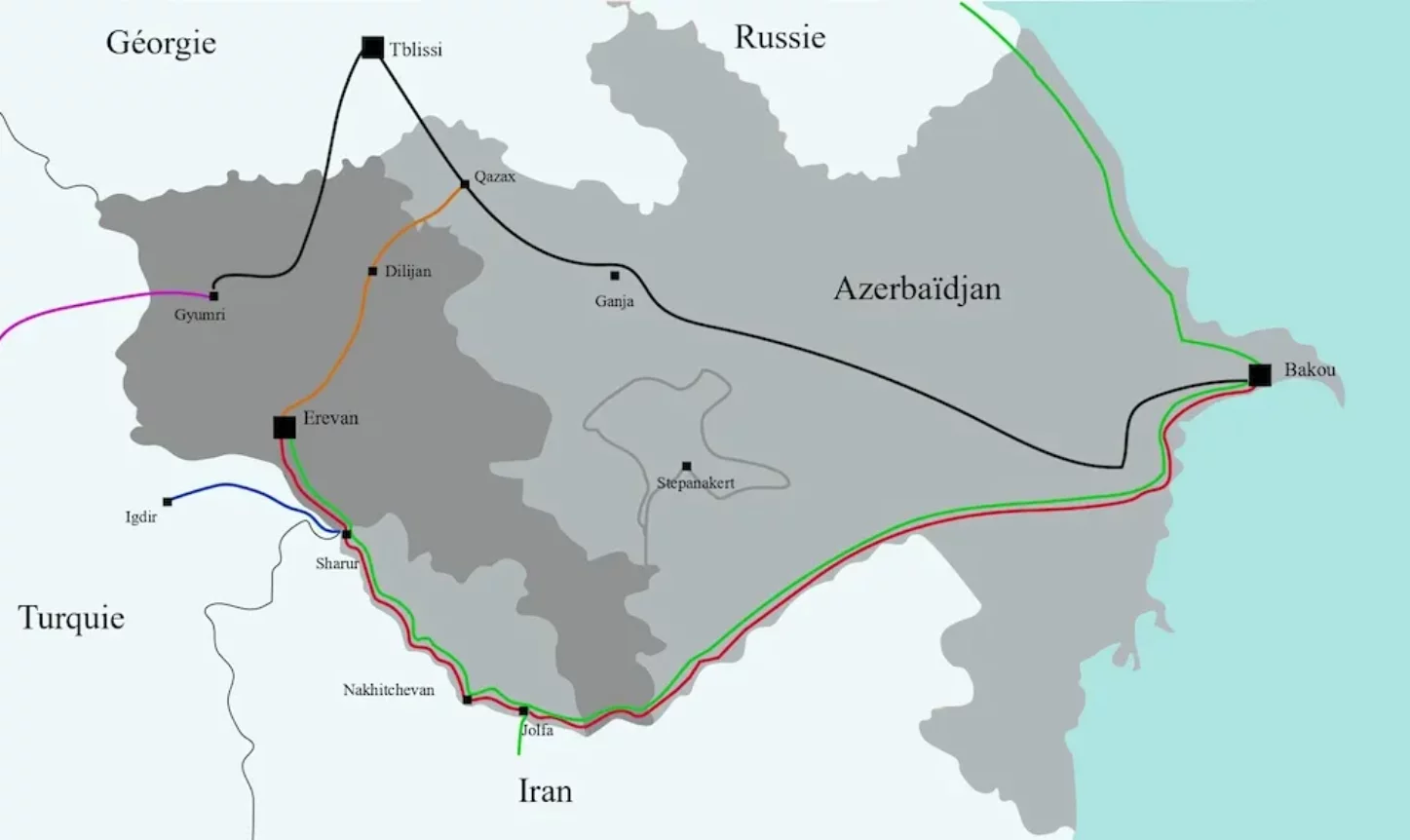 Caucase du Sud : le grand chantier de l'ouverture des voies de communication