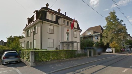Attaque au cocktail Molotov contre le consulat général de Turquie à Zurich