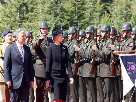 Le gouverneur d'Australie Quentin Bryce est à Ankara. 