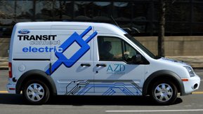 le Transit Connect électrique commercialisé en Europe à partir de 2011