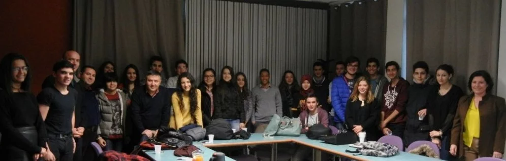 Des élèves turcs au lycée Emile-Combes