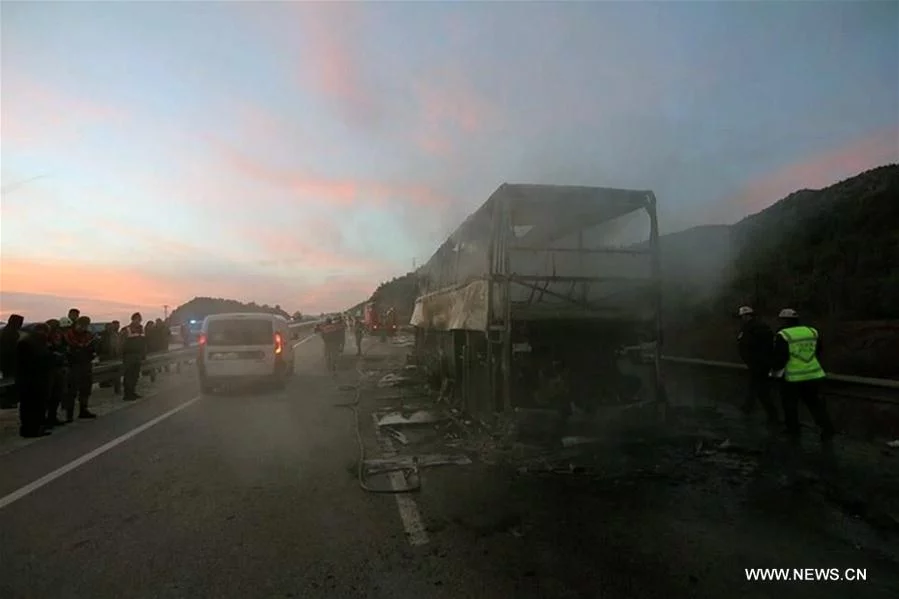Turquie : 13 morts dans un accident de la route