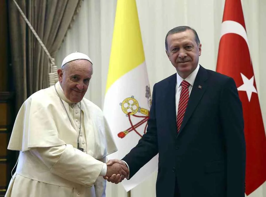Le pape recevra le président turc Erdogan le 5 février
