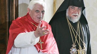 Le pape se réjouit de l'accord entre l'Arménie et la Turquie