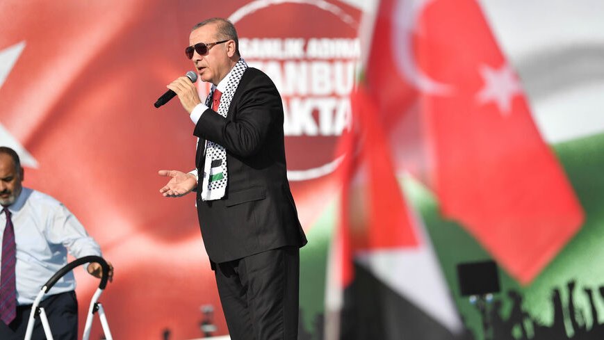 Erdogan adopte une position modérée alors que la guerre entre Israël et le Hamas fait rage