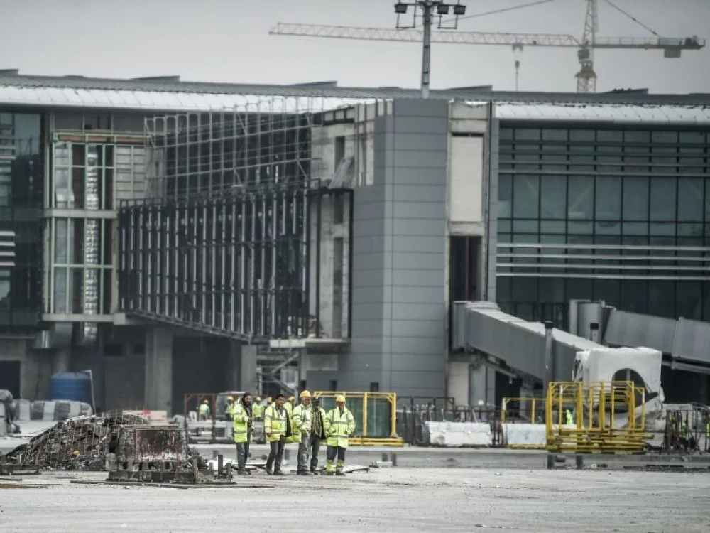 Le nouvel aéroport d'Istanbul, prend forme