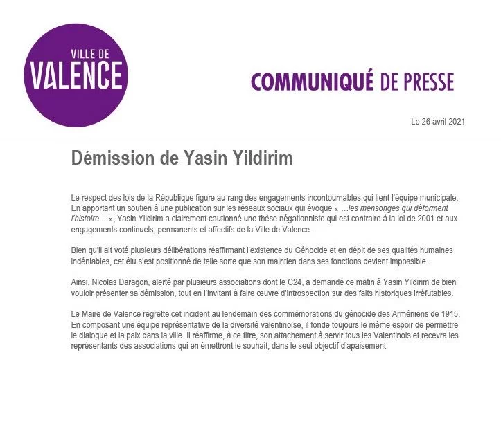 Bienvenue à Valence, cet autre état d'Arménie-en-France