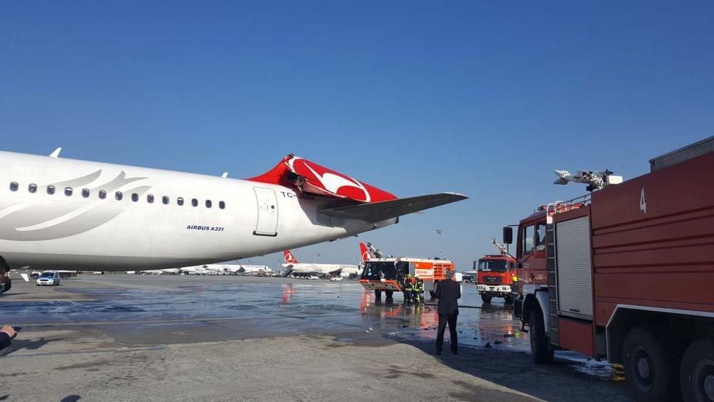 Un avion d'Asiana Airlines percute un autre Airbus à l'aéroport d'Istanbul