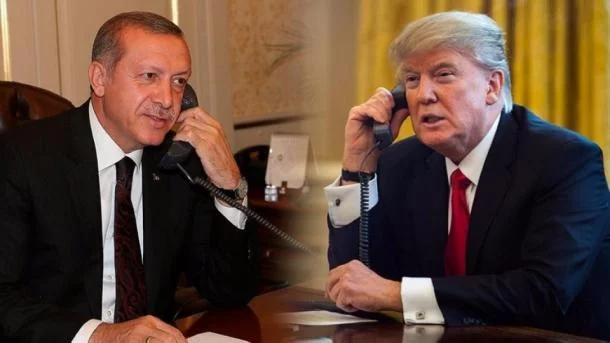 Entretien téléphonique entre les présidents turc et américain