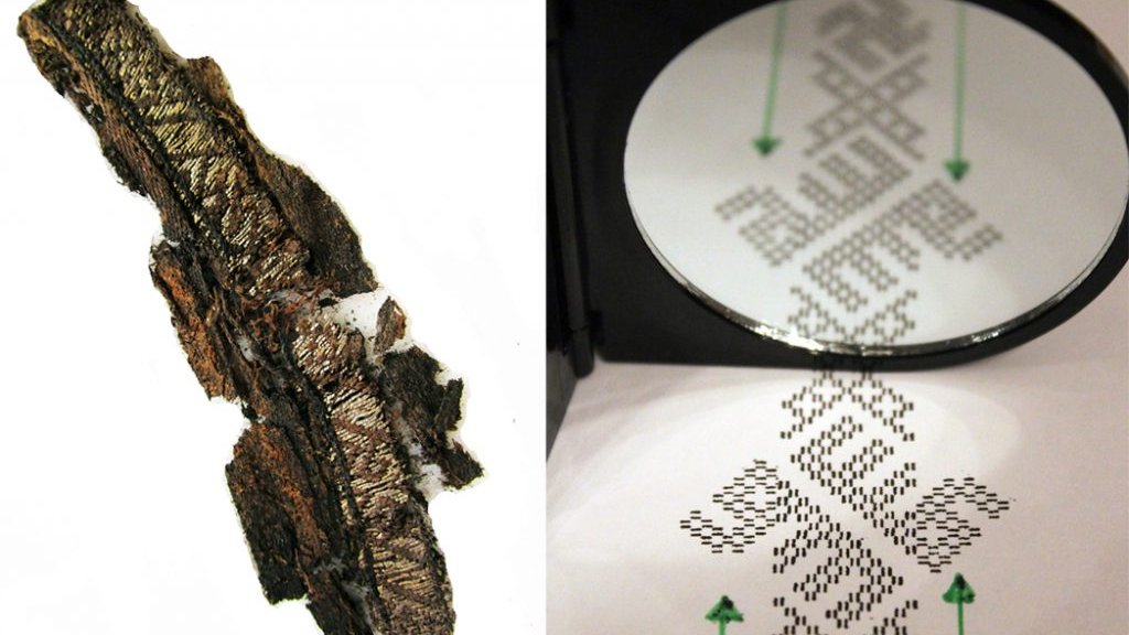 Des symboles arabes mis au jour sur des vêtements funéraires vikings