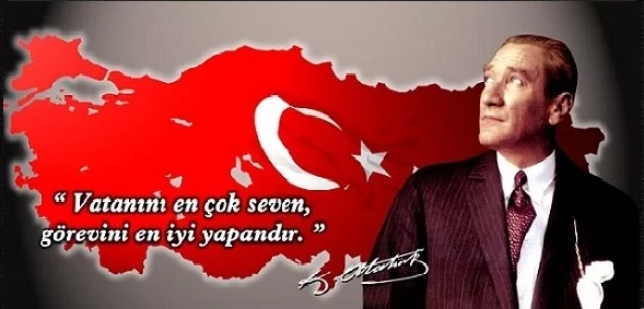 Türkiye Cumhuriyeti'nin kurucusu ve ilk cumhurbaşkanı olan Mustafa Kemal Atatürk