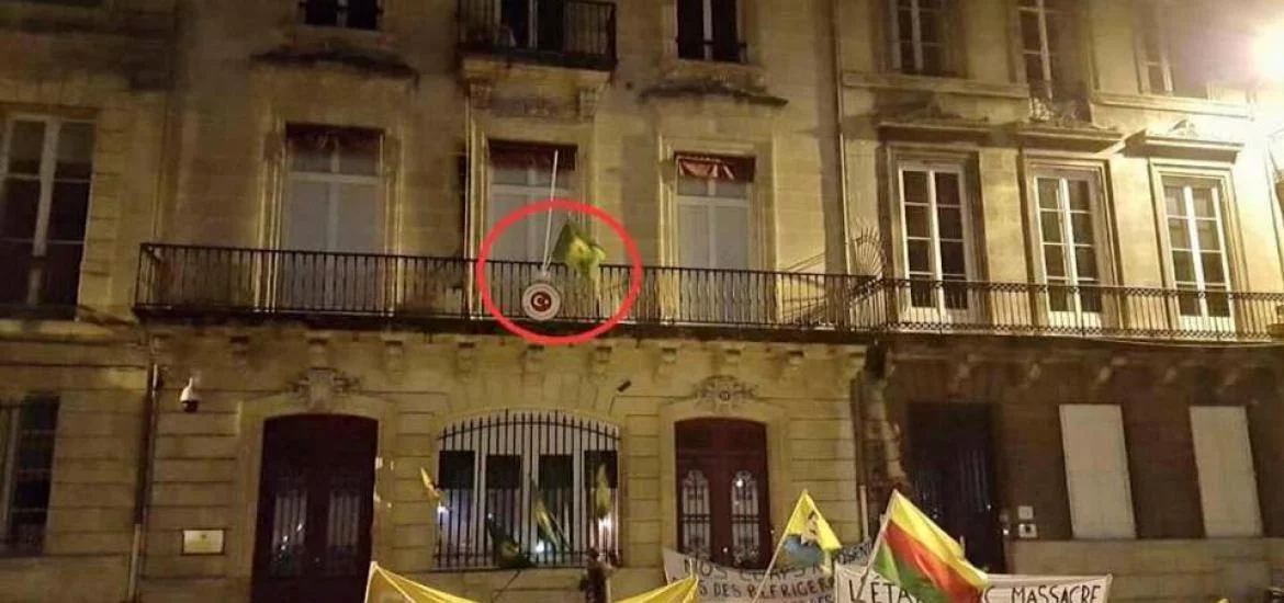 La France condamne l'attaque contre le consulat turc de Bordeaux
