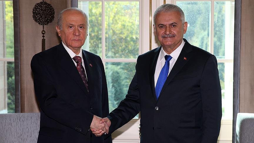 Turquie : Réunion prochaine Yildirim-Bahceli sur la réforme de la constitution
