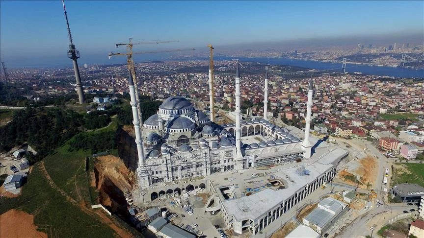 La plus grande mosquée de Turquie est désormais ouverte au public