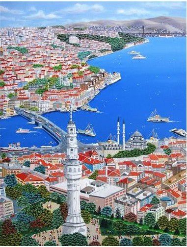 &quot;Souffles d'Istanbul&quot; un parfum d'innocence en peinture