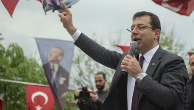Le maire candidat d'Istanbul Ekrem Imamoglu