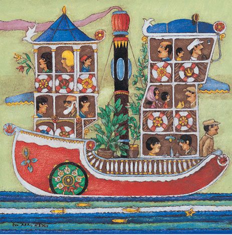 Les &quot;turcs empilés&quot; de Nuri Abaç, réels et fantastiques. 