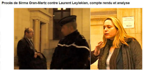 Procès de Sirma Oran-Martz contre Laurent Leylekian