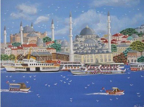 &quot;Souffles d'Istanbul&quot; un parfum d'innocence en peinture