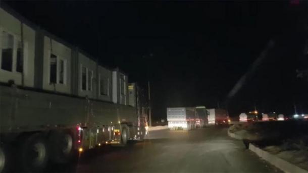 Un nouveau convoi militaire de 70 véhicules a rallié la Syrie via l'Irak