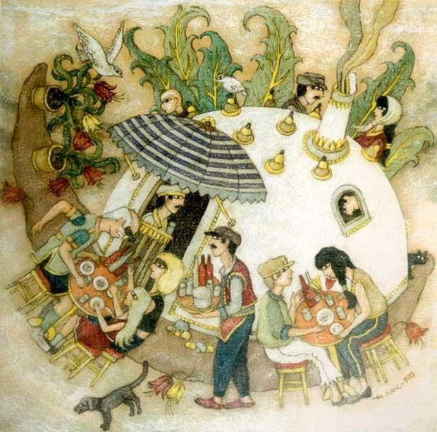 Les &quot;turcs empilés&quot; de Nuri Abaç, réels et fantastiques. 