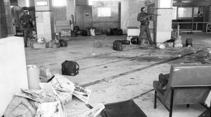 Attaque sanglante de l'Asala à l'aéroport Esenboga d'Ankara le 7 août 1982.