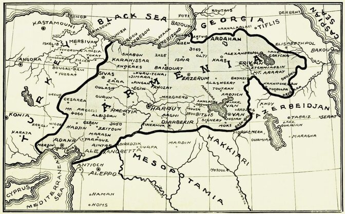 Revendications territoriales des Délégations arméniennes réunies (1919-1920)