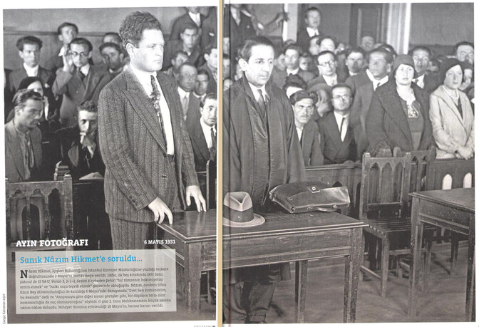 Nazim Hikmet au tribunal