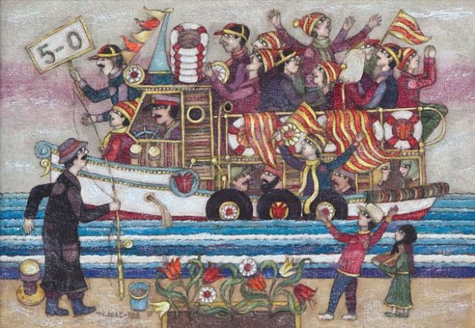 Les &quot;turcs empilés&quot; de Nuri Abaç, réels et fantastiques. 