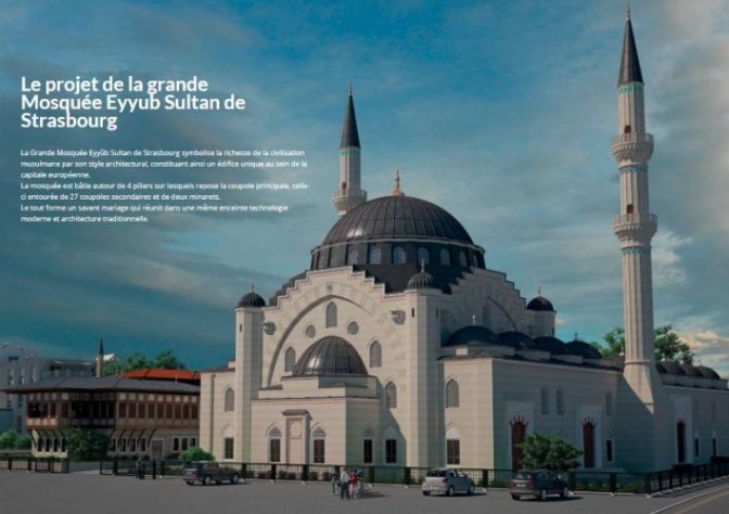 Le projet "La grande Mosquée Eyyub Sultan de Strasbourg"
