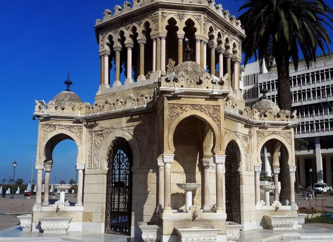 la tour de l'horloge à Izmir