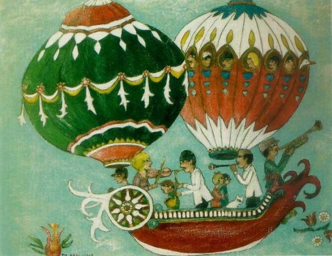Les &quot;turcs empilés&quot; de Nuri Abaç, réels et fantastiques. 