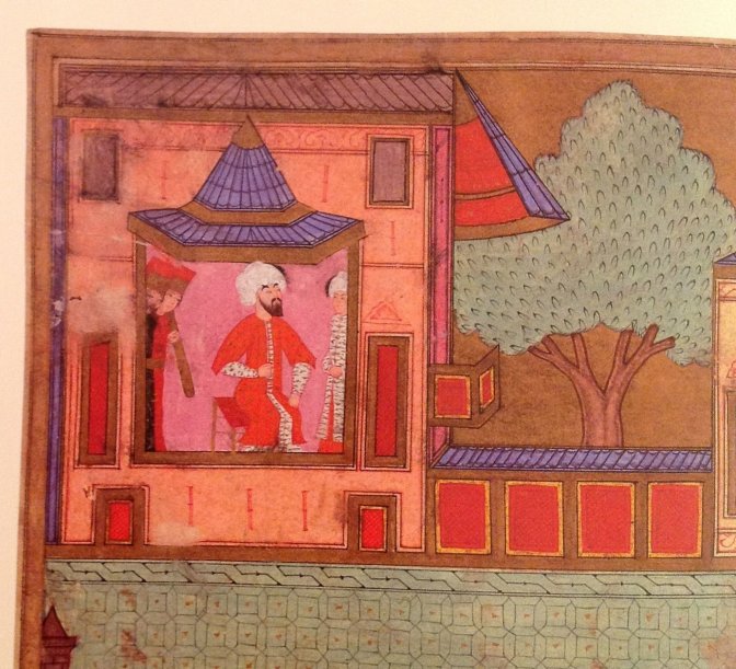 La loge impériale du palais de Ibrahim Pacha en 12 miniatures