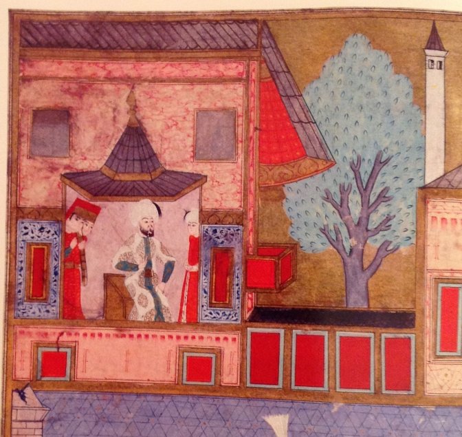 La loge impériale du palais de Ibrahim Pacha en 12 miniatures