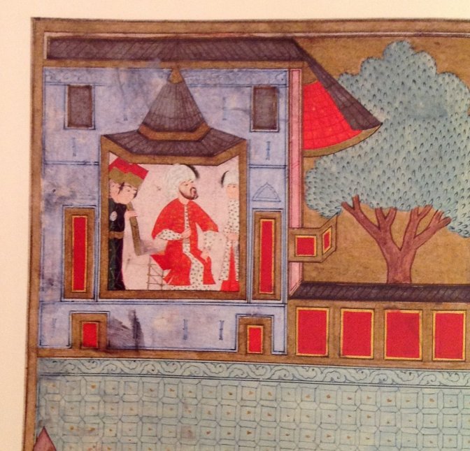 La loge impériale du palais de Ibrahim Pacha en 12 miniatures