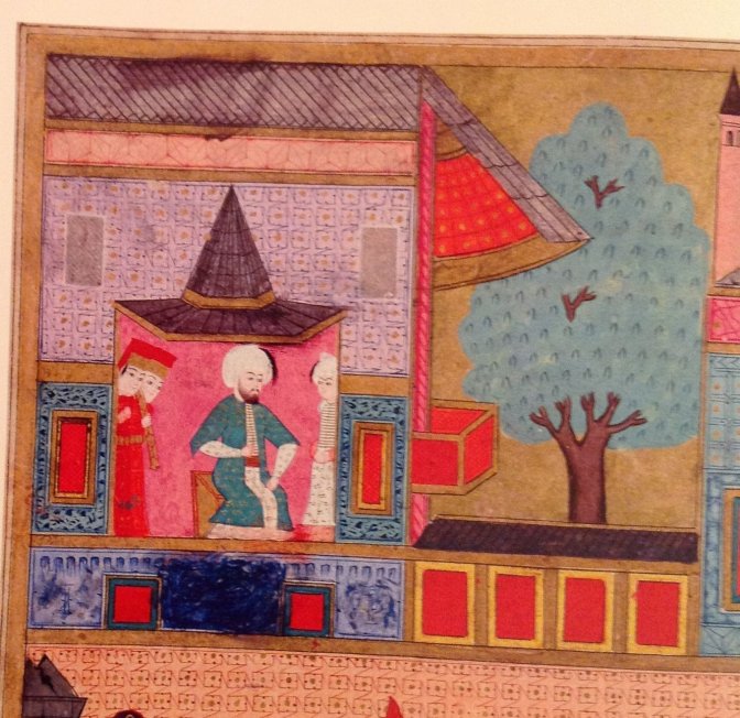 La loge impériale du palais de Ibrahim Pacha en 12 miniatures