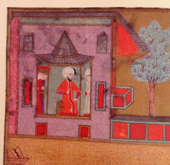 La loge impériale du palais de Ibrahim Pacha en 12 miniatures