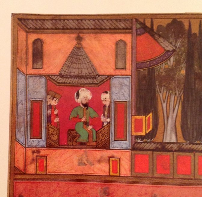 La loge impériale du palais de Ibrahim Pacha en 12 miniatures