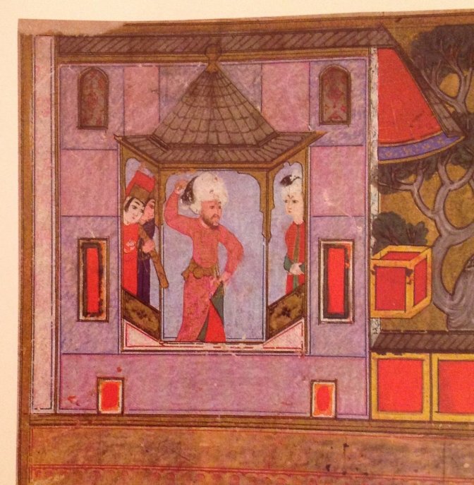 La loge impériale du palais de Ibrahim Pacha en 12 miniatures
