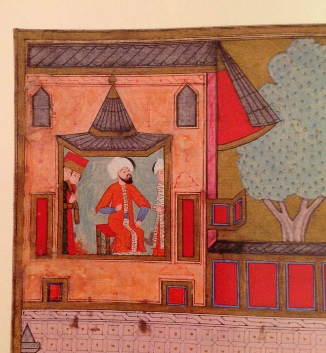 La loge impériale du palais de Ibrahim Pacha en 12 miniatures