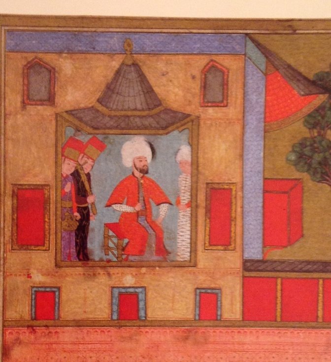 La loge impériale du palais de Ibrahim Pacha en 12 miniatures